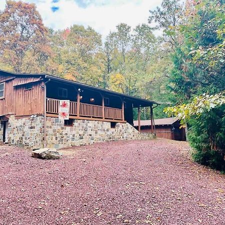 Cozy Log Cabin In ジム・ソープ エクステリア 写真