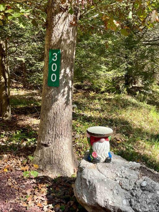 Cozy Log Cabin In ジム・ソープ エクステリア 写真